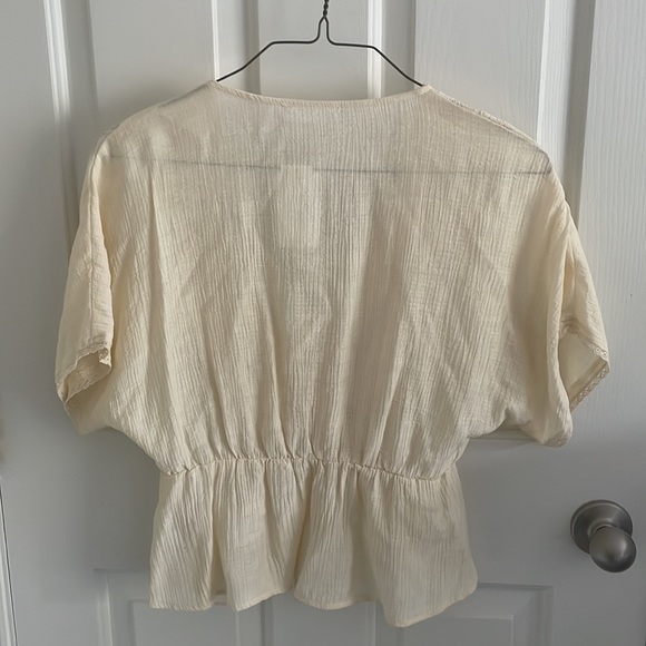 All in Favor Peplum Top/Blouse Size XS NWT Never worn - Picture 7 of 7